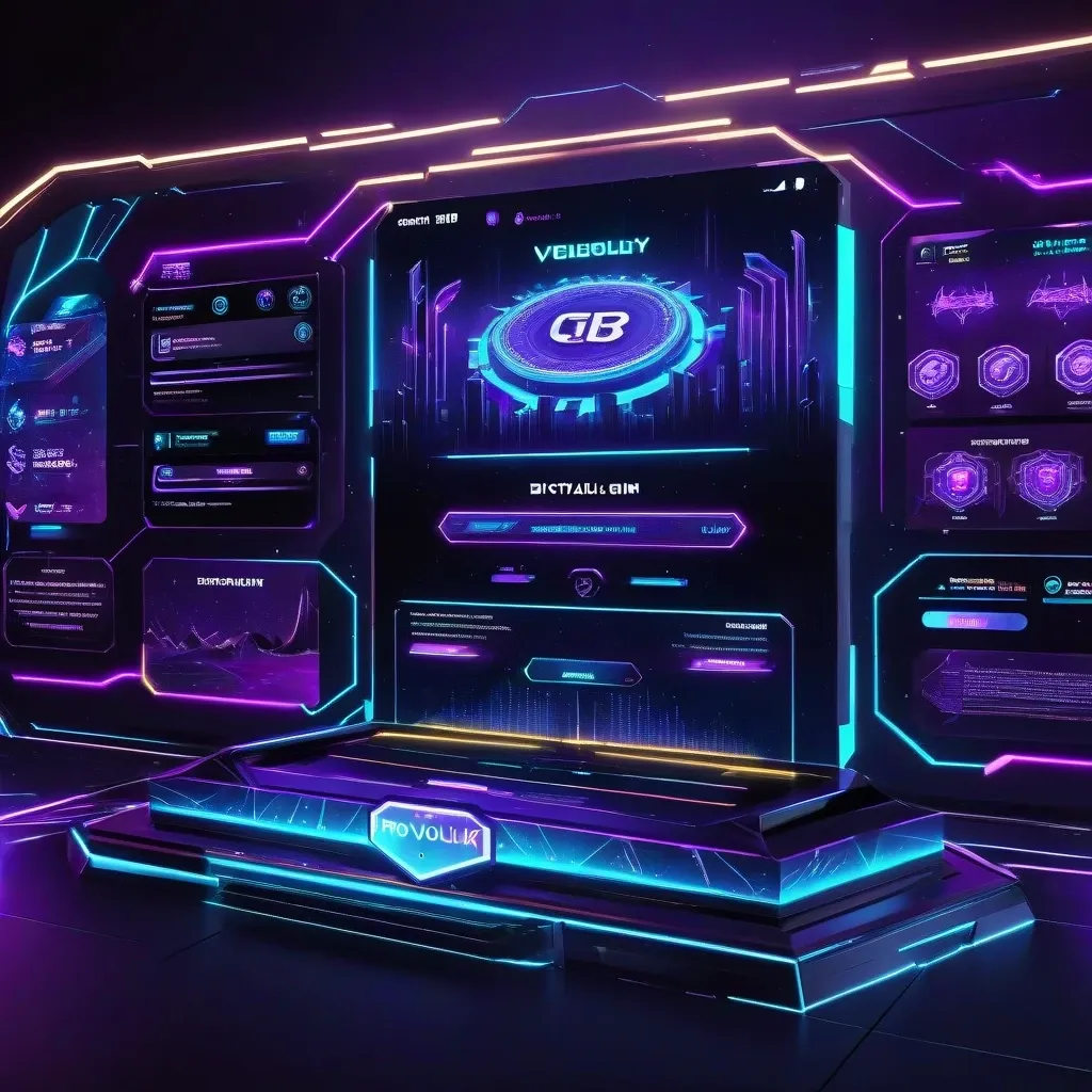 Crypto Gaming Command Center